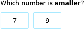 IXL - Compare two numbers - up to 10 (Junior infants maths practice)