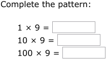 IXL - Multiplication patterns over increasing place values (4th class ...