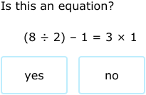 IXL - Identify equations (3rd class maths practice)