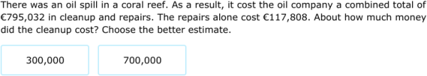 IXL - Estimate sums and differences: word problems (5th class maths ...