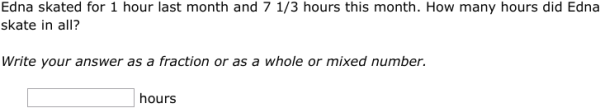 IXL - Add and subtract mixed numbers: word problems (5th class maths ...
