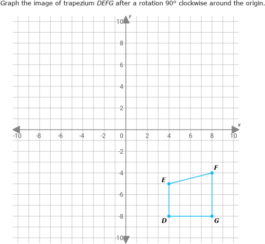 IXL - Rotations: graph the image (6th class maths practice)