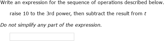 IXL - Write variable expressions (2nd year maths practice)