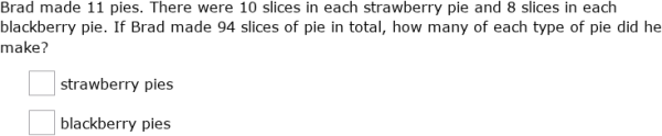 IXL - Guess-and-check word problems (6th class maths practice)