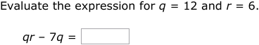 IXL - Evaluate variable expressions involving integers (Transition year ...