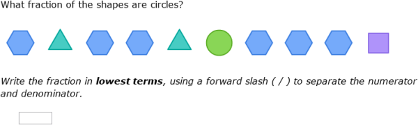 IXL - Fractions review (4th class maths practice)