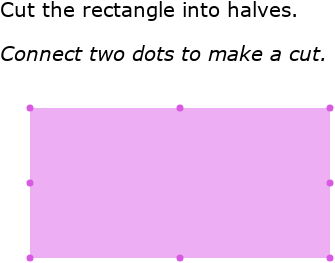 IXL - Make halves (Junior infants maths practice)