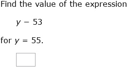 IXL - Evaluate variable expressions with whole numbers (6th class maths ...