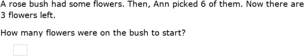 IXL - Word problems with start unknown - up to 10 (1st class maths ...